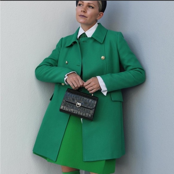 Zara buttoned tailored coat - Picture 9 of 16